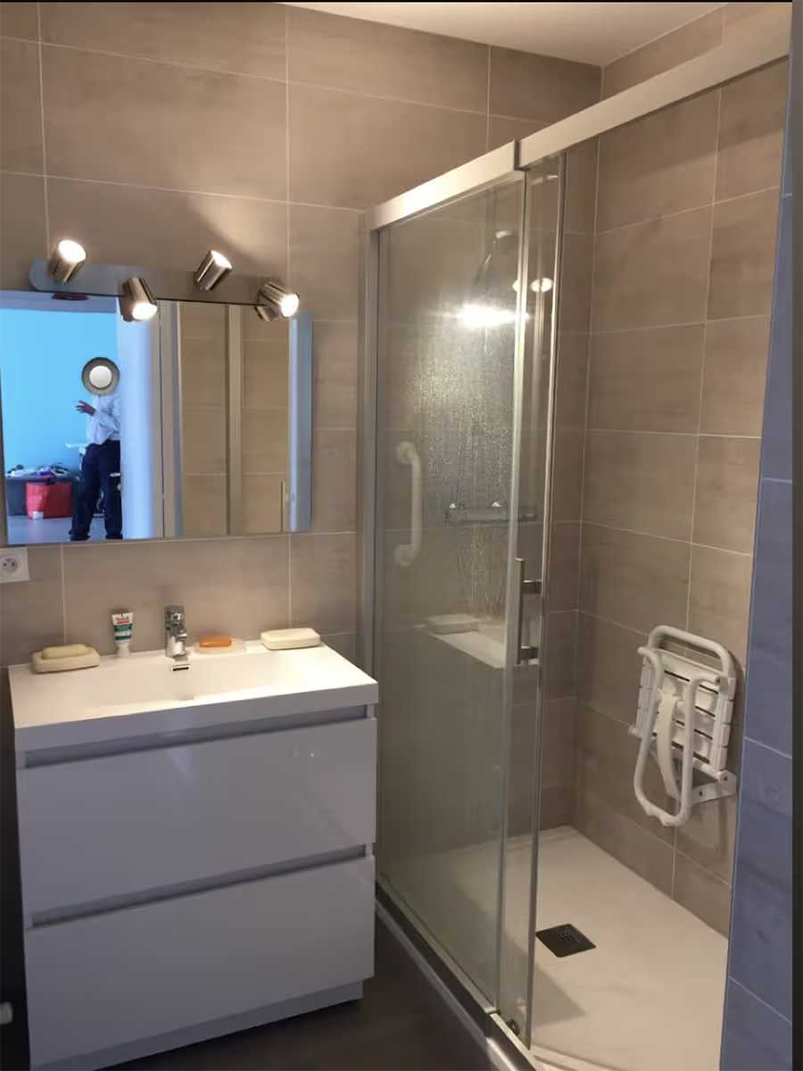 Transformation appartement Grenoble Salle de bains