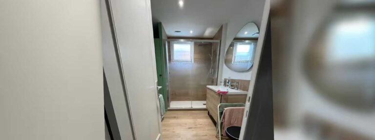 Rénovation complète d'une salle de bains à Poisat