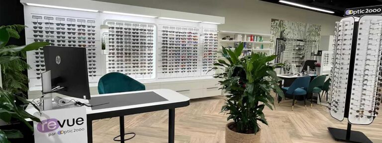 OPTIC 2000 – Création complète du magasin à Grenoble
